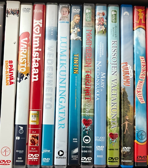 Dvd levyjä