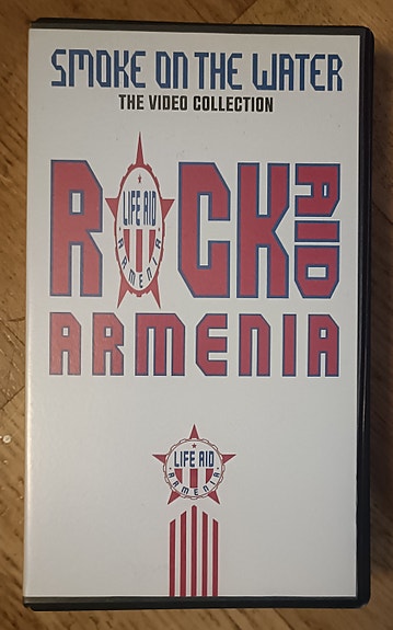 Vhs Rock Aid Armenia Smoke On The Water