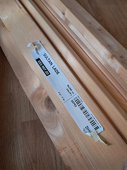 VARATTU Ikea Sultan Lade sängyn sälepohjat