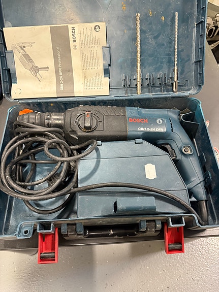 Bosch GBH 2-24 DFR poravasara iskuporakone sininen