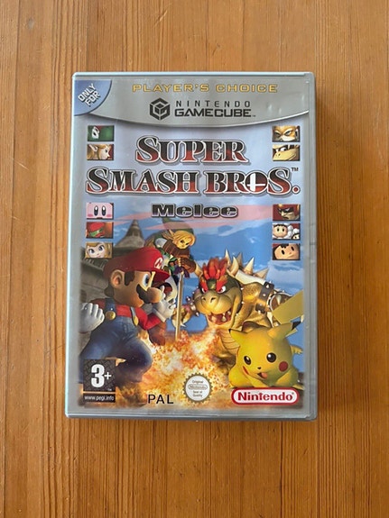 Super Smash Bros. Melee peli PAL