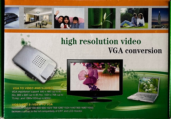 VGA to Video and S-Video