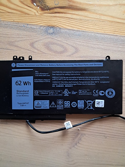 Dell E5470, 3510, E5570, E5270 uusi akku
