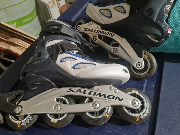 Salomon rullaluistimet uudenveroisilla renkailla