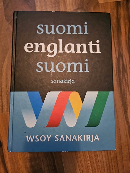 Suomi-englanti-suomi sanakirja
