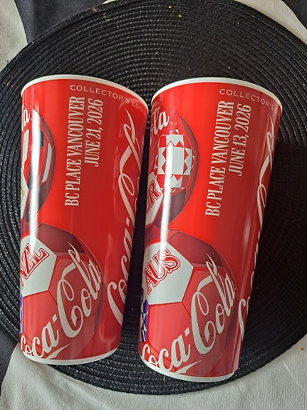 Coca-Cola keräilytuopit Vancouver 2006 MM jalkapallo