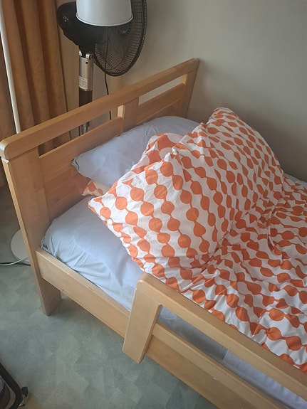 Kiteen Seniorisänky, Kiteen nousutuki + patja