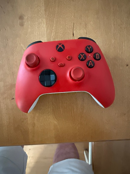 Xbox langaton ohjain punainen
