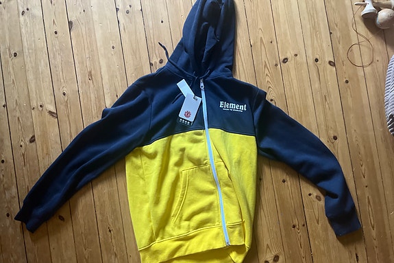 Täysin uusi element zip up huppari lapuilla
