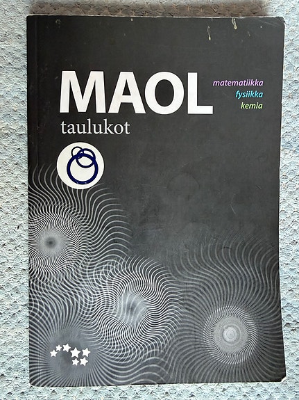 MAOL taulukot matematiikka fysiikka kemia kirja