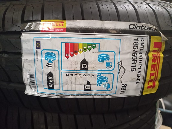 Uudet Pirelli Cinturato P1 Verde 185/65 R15 88H kesärenkaat
