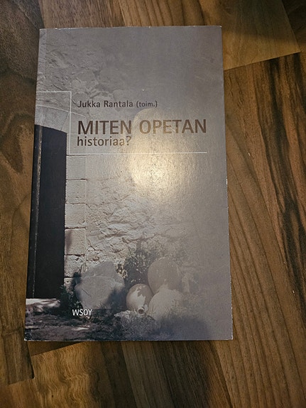 Miten opetan historiaa? -kirja hinta 50cnt