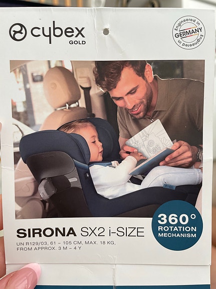 Cybex Sirona SX2 i-Size turvaistuin 61-105 cm, max 18 kg