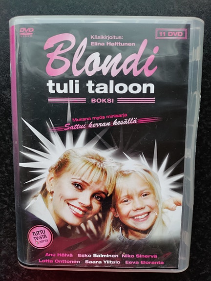 Blondi tuli taloon DVD-boksi