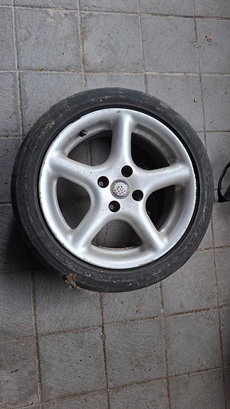 1 kpl 4x100 15" vanne