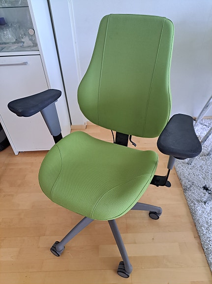 Isku lime vihreä työtuoli