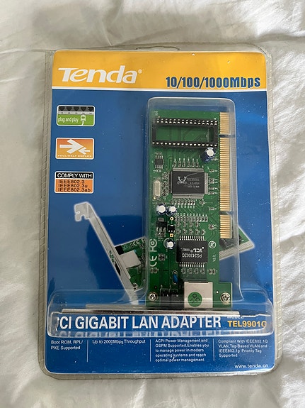 Tenda TEI9910 PCI Gigabit LAN -verkkokortti