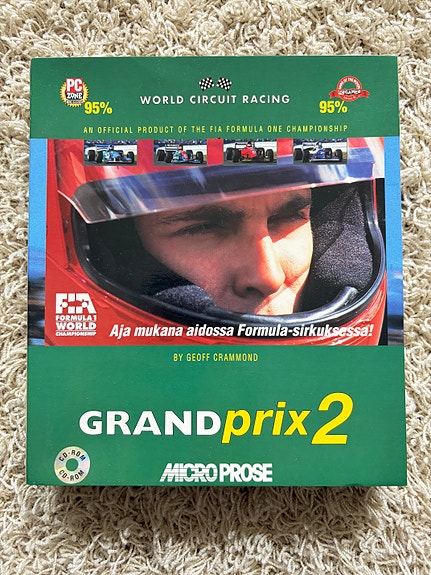 MicroProse Grand Prix 2 PC-peli