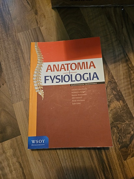 Fysiologia ja anatomia Rakenteesta toimintaan -kirja