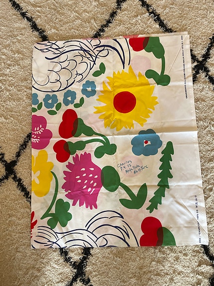 Marimekko Charles Maija Isola kangaspala