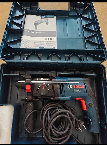 V: Bosch poravasara + poranterät