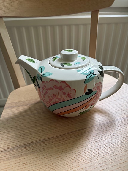 Arabia Domino China Tea -teekannu, Dorrit von Fieandt