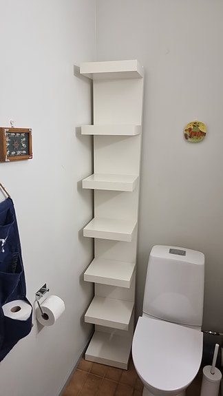 Ikea LACK seinähylly, valkoinen