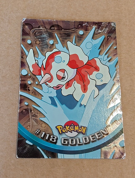 2000 Topps 118 Goldeen Foil Holo pokemon kortti