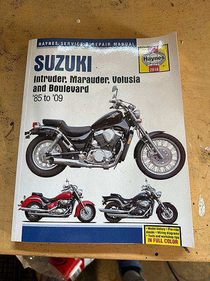 Haynes Suzuki Intruder korjausopas