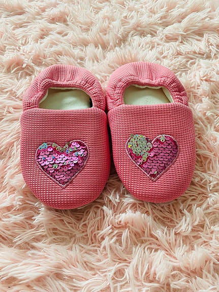 Pinkit sisätossut, koko 30/31