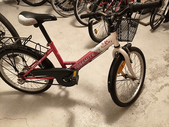 20" tyttöjen pyörä