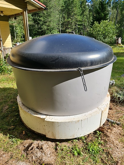 Kirami palju / kylpytynnyri projektiksi