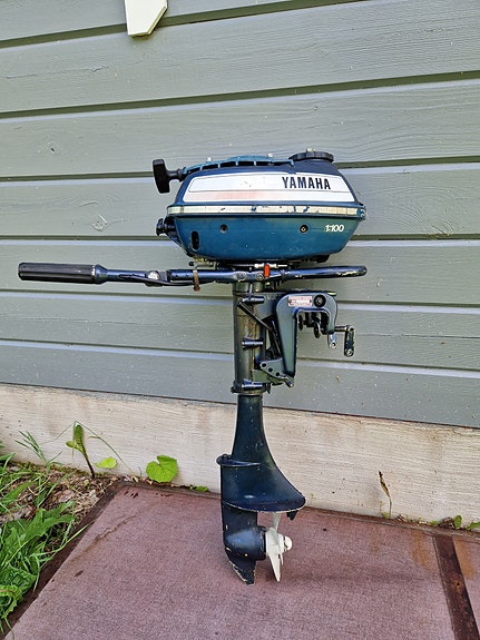 Yamaha 3.5hv perämoottori varaosiksi