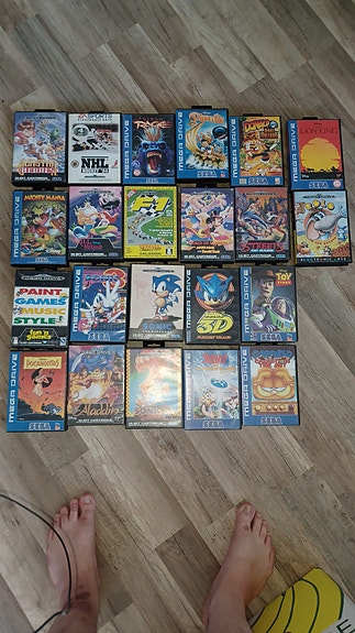 Sega Mega Drive pelipaketti