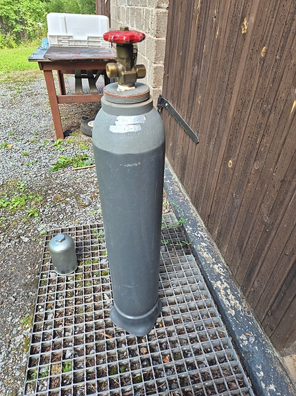 CO2 hitsauskaasupullo