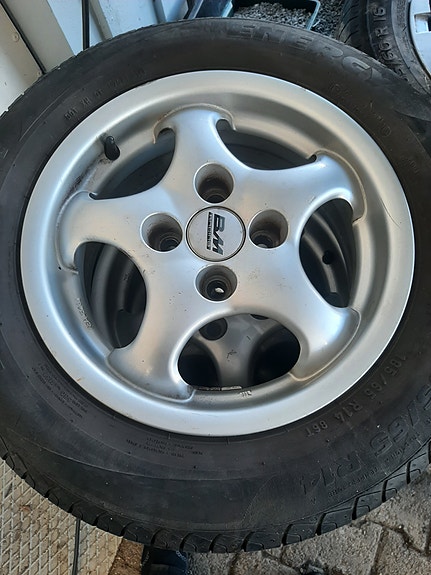 Alumiinivanteet kesärenkailla 185/65r14"