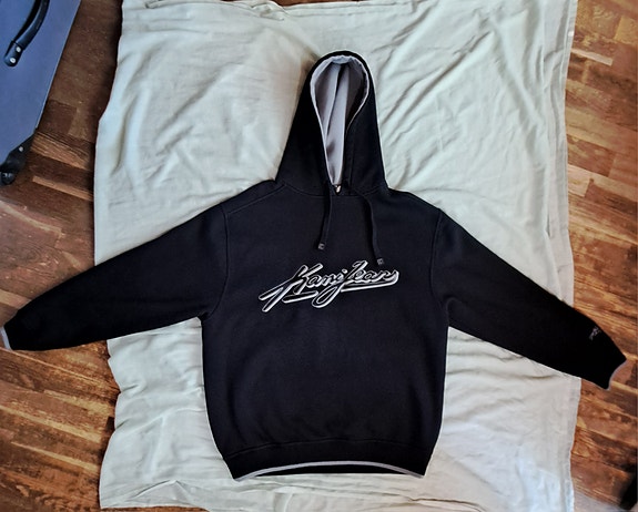 Vintage Karl Kani / KANI huppari M – 2000s Y2K baggy hiphop, brodeerattu logo