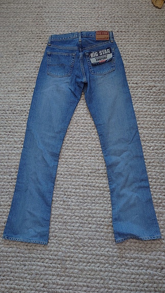 Big Star käyttämättömät siniset bootcut-farkut, koko W28/L34