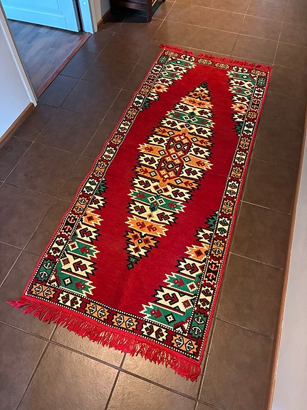 Värikäs marokkolaistyylinen matto 💗