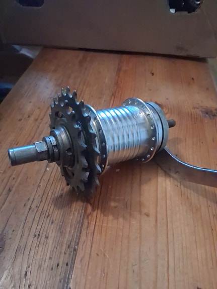 Sachs Torpedo takanapa jalkajarrulla
