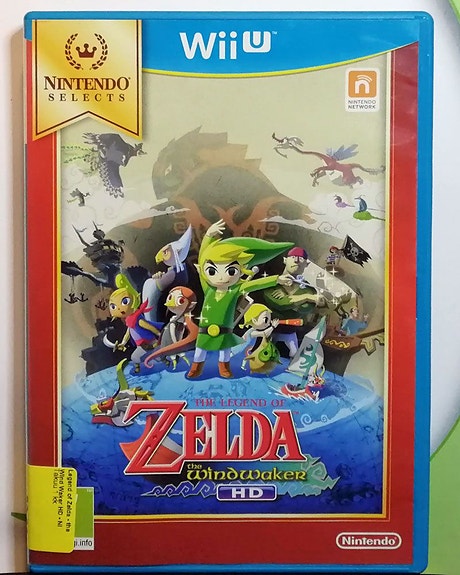 Legend of Zelda - the Wind Waker HD - Nintendo Selects WiiU (Käytetty)