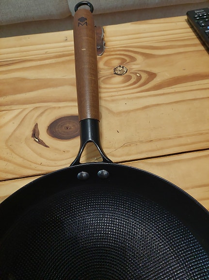 Bergner Paistinpannu / paistokasari puukahvalla
