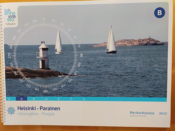 Merikarttasarja Helsinki–Parainen