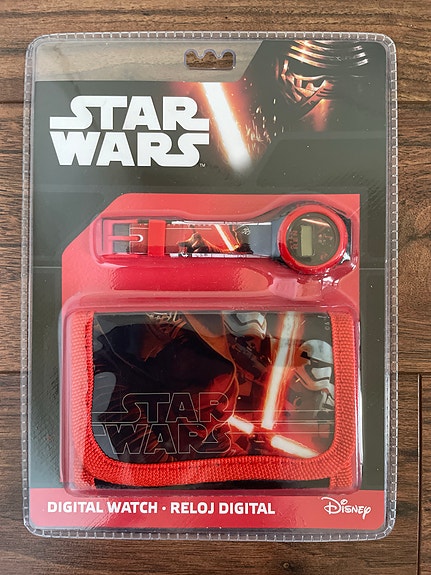 Star Wars kello + lompakko
