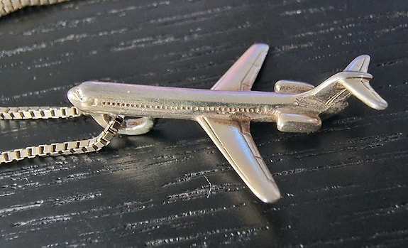 Boeing 727 -hopeariipus 925 + hopeaketju 43 cm