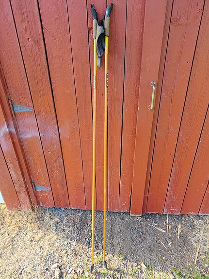 Exel Streetracer rullaluistelusauvat oranssi