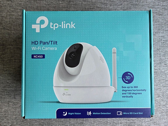 Tapo HD Pan/Tilt Wi-Fi Kamera NC450