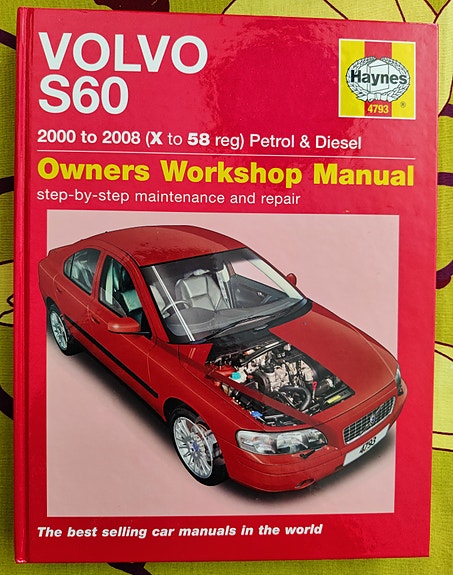 Haynes Volvo S60 (2000–2008) -korjausopas, uudenveroinen