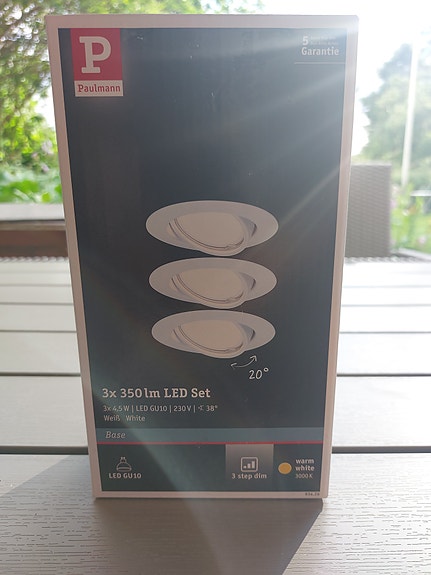 Upotettava LED-valaisin Paulmann Base 93426