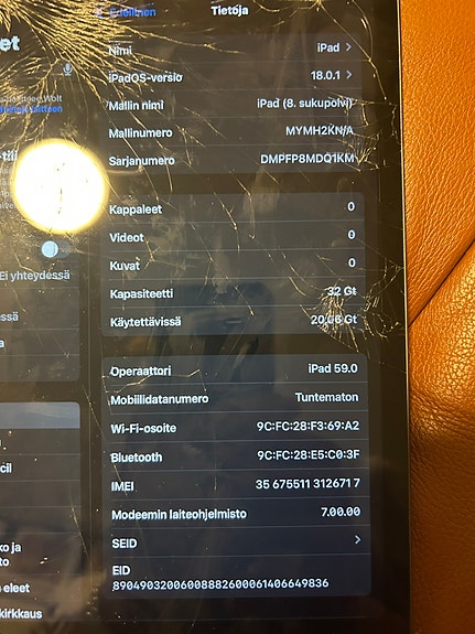 Apple iPad tabletti 32 g
